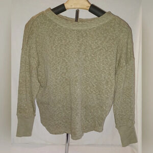 A By Anthropologie Pull Over Crew Neck Sweater